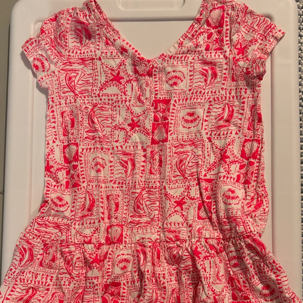 Pink and White Lilly Pulitzer Dress